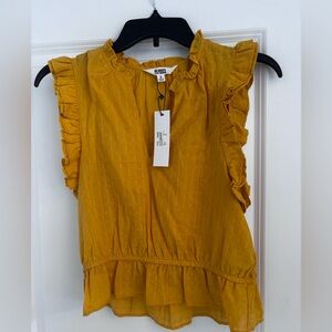 BB Dakota by Steve Madden are you drill yellow top